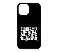 Custodia per iPhone 12 mini Bookish Burned Out But Still Reading Retro Book Club
