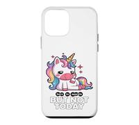 Custodia per iPhone 12 mini Born To Sparkle But Not Today Unicorno