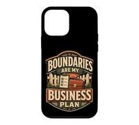 Custodia per iPhone 12 mini Boundaries Are My Business Plan Umorismo limiti
