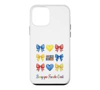 Custodia per iPhone 12 mini Bourgogne Franche Comté Coquette Bow Girls