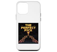 Custodia per iPhone 12 mini Bracket Buster Gioco Logica Retro Grid Strategia di vittoria