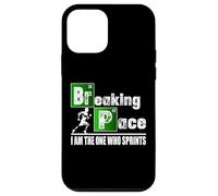 Custodia per iPhone 12 mini Breaking Space Running Funny Runner