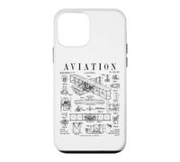 Custodia per iPhone 12 mini Brevetto aereo pilota aeroplano Wright Brothers
