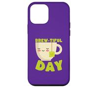 Custodia per iPhone 12 mini Brew-tiful Day Tea Kawaii Carino Divertente
