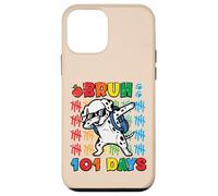 Custodia per iPhone 12 mini Bruh 100 Days Dog Dalmatian Dab 100 100th Day School Kids