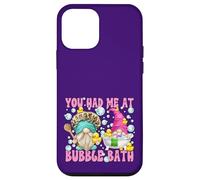 Custodia per iPhone 12 mini Bubbles Gnome Couple Graphic Funny Saying For My Valentine