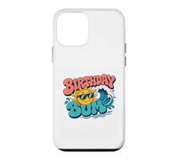 Custodia per iPhone 12 mini Bum di compleanno | Retro Groovy Sun Ocean Beach Estate