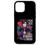 Custodia per iPhone 12 mini Byronic Hero Red Flag Dark Academia Literature