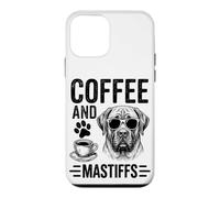 Custodia per iPhone 12 mini Caffè E Mastini Divertente Mastino