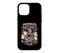 Custodia per iPhone 12 mini Caffè iperstimolato per bambini Moms Club Spooky Season Ghost