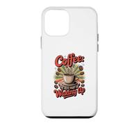 Custodia per iPhone 12 mini Caffè quando ti svegli