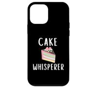 Custodia per iPhone 12 mini Cake Whisperer Funny Wedding Meme Dessert Cake Bakery Chefs