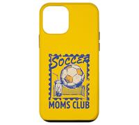 Custodia per iPhone 12 mini Calcio Calcio Mamme Club Divertente Sport Mamma Caffè Freddo