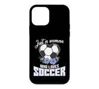 Custodia per iPhone 12 mini Calcio "Solo una donna che ama il calcio"