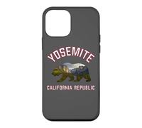 Custodia per iPhone 12 mini California Republic Bear Yosemite Valley National Park Flag