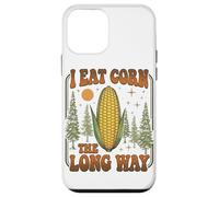 Custodia per iPhone 12 mini Camicia imbarazzante divertente inappropriato mangiare mais lungo la strada