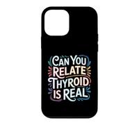 Custodia per iPhone 12 mini Can You Relate Thyroid Is Real Consapevolezza della lotta