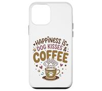 Custodia per iPhone 12 mini Cane Mamma Amante del Caffè Baci Cane Pelliccia Mamma Proprietario Cane