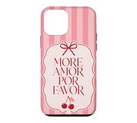 Custodia per iPhone 12 mini Carino Cherry Coquette Romance Citazione Estetica