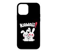 Custodia per iPhone 12 mini Carino Chibi Anime Bunny Kawaii Manga Commedia