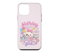 Custodia per iPhone 12 mini Carino Compleanno Ragazza Kawaii Anime Dumpling Festa Celebrazione