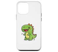 Custodia per iPhone 12 mini Carino Dino Doodle Bambini Disegno Kawaii Dinosaur Lovers