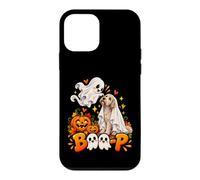 Custodia per iPhone 12 mini Carino Labradoodle Halloween Boo-P Dog Ghost