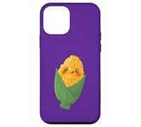 Custodia per iPhone 12 mini Carino Mais Carattere Kawaii Vegetale Arte