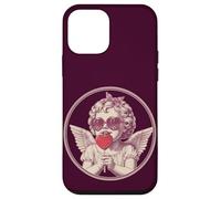 Custodia per iPhone 12 mini Carino Retro Cupido Angelo Cuore Lollipop San Valentino
