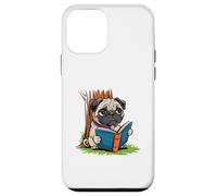 Custodia per iPhone 12 mini Carlino accademico, vibrazioni da topo di biblioteca