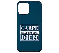 Custodia per iPhone 12 mini Carpe That F#cking Diem Citazione motivazionale ispirata