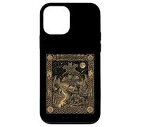 Custodia per iPhone 12 mini Carta dei tarocchi della costellazione di Cerbero gotica