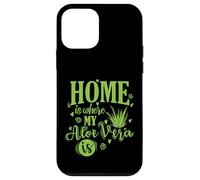Custodia per iPhone 12 mini Casa è dove la mia Aloe Vera è pianta medicinale