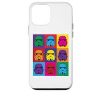 Custodia per iPhone 12 mini Caschetto originale Stormtrooper Pop Art piastrelle colorate