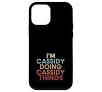 Custodia per iPhone 12 mini Cassidy Name Cassidy Personalized Name First Given