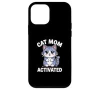Custodia per iPhone 12 mini Cat Mom Activated