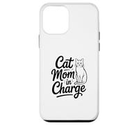 Custodia per iPhone 12 mini Cat Mom In Charge
