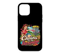 Custodia per iPhone 12 mini Catene da golf a disco Are My Love Language Funny Disc Golf Women