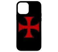 Custodia per iPhone 12 mini CAVALIERI TEMPLARI CROCE PATTEE CRUSADER ORDINE DELLA CROCE ROSSA