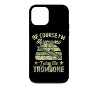 Custodia per iPhone 12 mini Certo che sono fantastico, suono il trombone