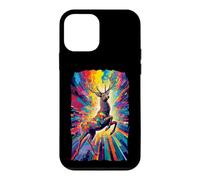 Custodia per iPhone 12 mini Cervo Buck Maschio Animale Foresta Fauna Selvatica Majestic Deer