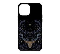 Custodia per iPhone 12 mini Cervo Cervo Sogno Mistico Whimsigoth Arte Disegno Episodico