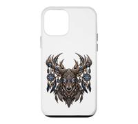 Custodia per iPhone 12 mini Cervo vichingo Eikthyrnir vichinghi rune valhalla celti