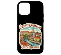 Custodia per iPhone 12 mini Cesky Krumlov Repubblica Ceca Viaggio Souvenir Città Regalo