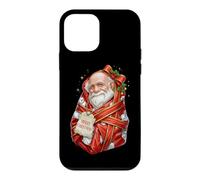 Custodia per iPhone 12 mini Charles Darwin Evolution - Carta regalo con pupazzo di neve