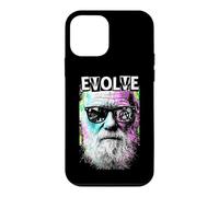 Custodia per iPhone 12 mini Charles Darwin Evolve Retro Vintage Pop Art Scienza