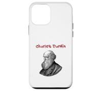 Custodia per iPhone 12 mini Charles Darwin (Teoria dell'evoluzione) (Grafico dell'illustrazione)