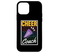 Custodia per iPhone 12 mini Cheer Coach Cheerleader Divertente Cheerleader Fan Distressed