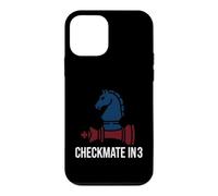 Custodia per iPhone 12 mini Chess Checkmate In 3 Knight Defeats King