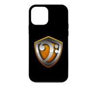 Custodia per iPhone 12 mini Chiave di basso Eroe carattere regalo per bassista
